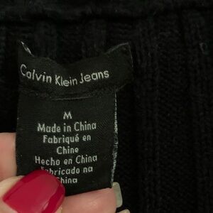 Calvin Klein Jeans Black Knitwear